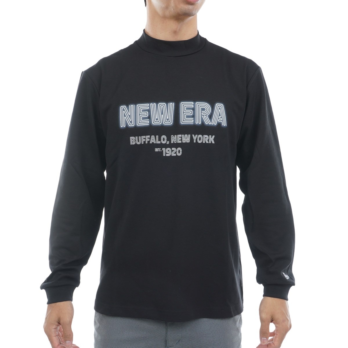 GF PF ネオンロゴ ミッドネック長袖Tシャツ(長袖シャツ