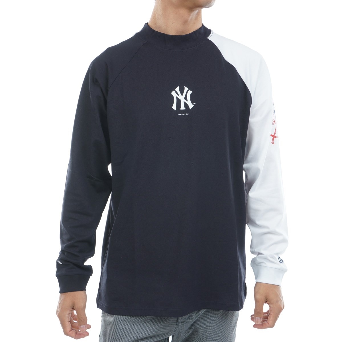 ストレッチ GF ST KNK NEYYAN ミッドネック長袖Tシャツ(長袖シャツ