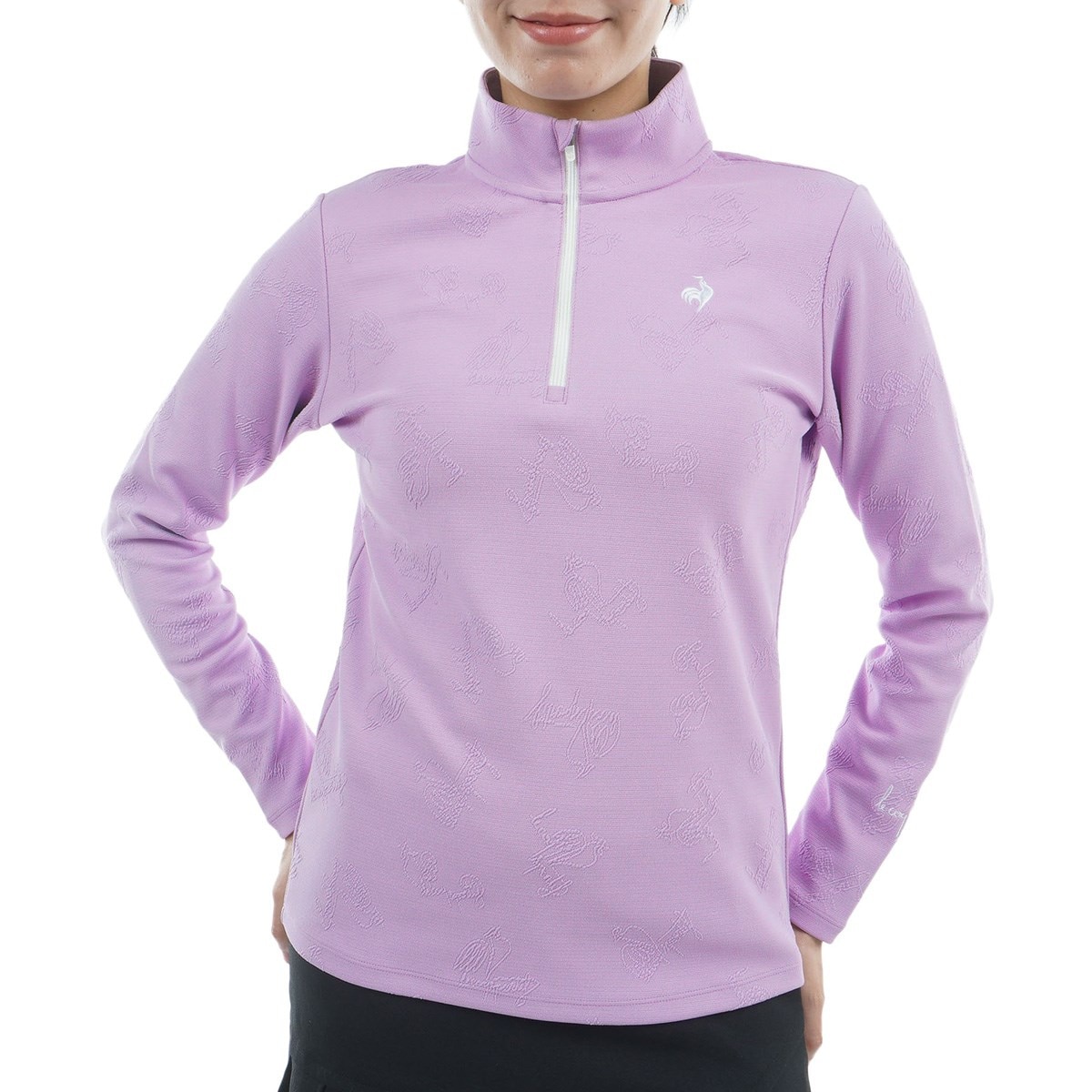 G/FORE ジーフォア　長袖シャツ　ハーフジップ　レディース　速乾　ストレッチ ストレッチ ハーフジップ長袖シャツ レディス(長袖シャツ