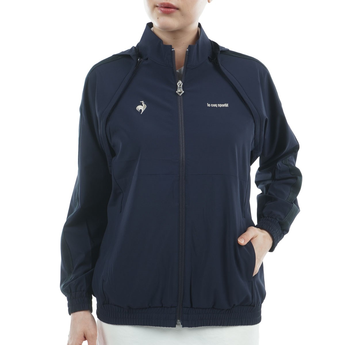 ☆☆【新品・未使用】ルコック　２WAYブルゾン☆☆ ゴルフ用】le coq sportif ルコック ストレッチフォーサー 2Wa