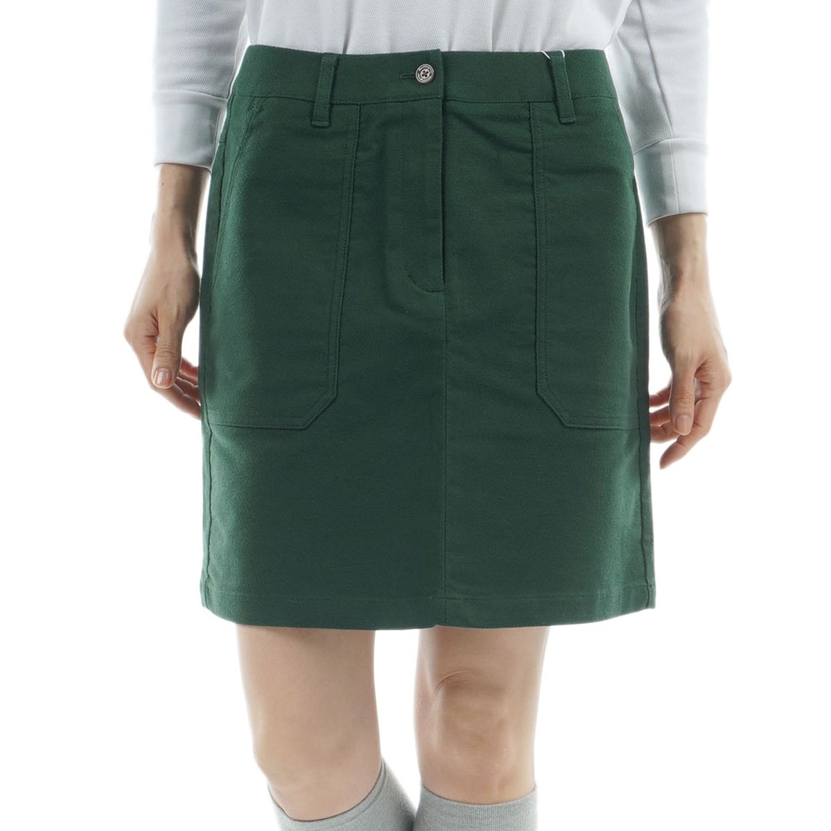 新品 未使用 マンシングウェア レディース 防風 撥水 スカート ウエア 5号 バーズアイ ストレッチスエードスカート レディス(スカート