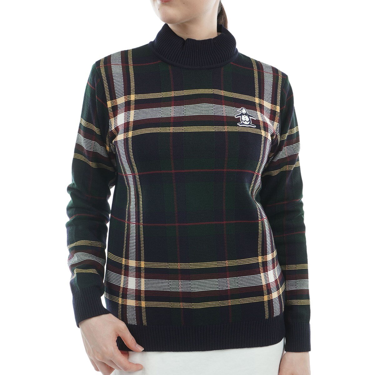 70周年記念限定 タータンチェックセーター レディス(中間着(セーター