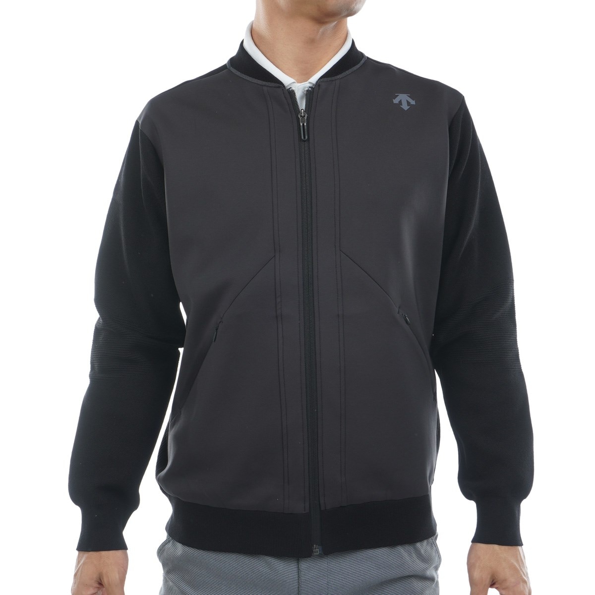 ストレッチ ハイブリッドフルジップカーディガン(中間着