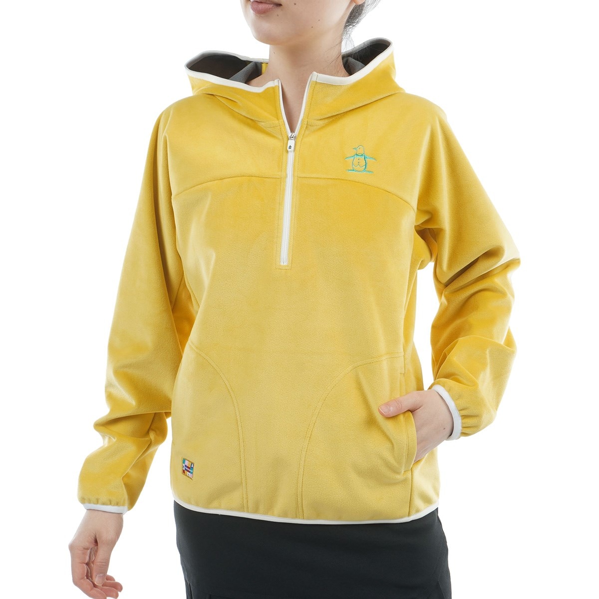 【美品】Munsingwear レディース ゴルフ用トレーナー Mサイズ レディース マンシングウェア ゴルフ用トレーナー ジップアップ