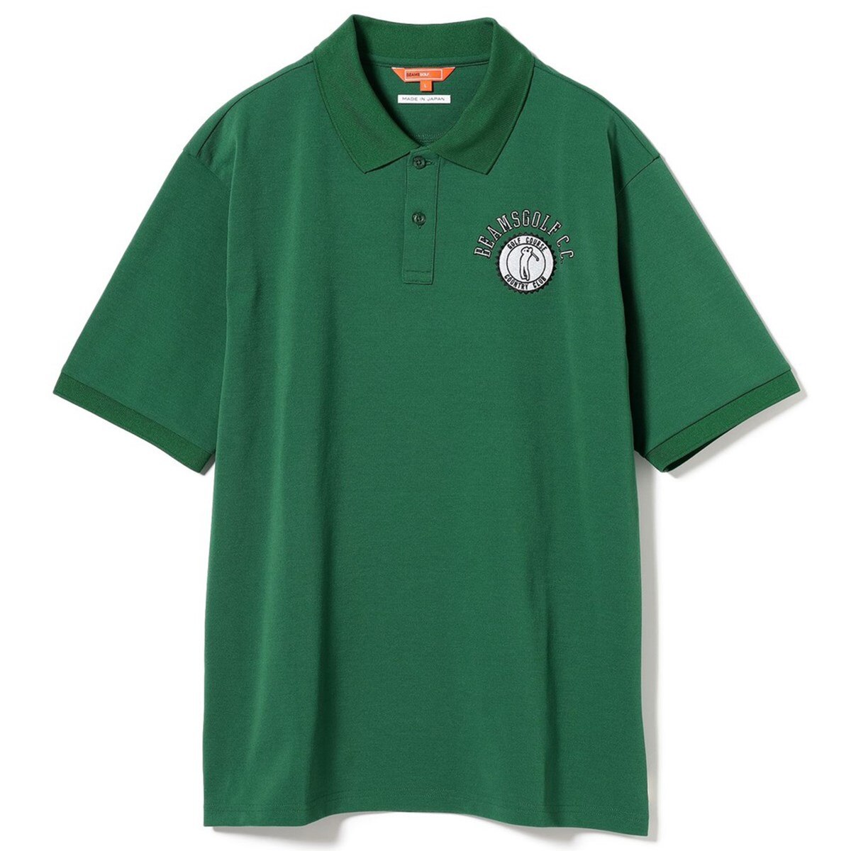 新品 ビームスゴルフ BEAMS GOLF スイングマン ポロシャツ XL ORANGE LABEL スイングマン コットンライク ポロシャツ(半袖シャツ