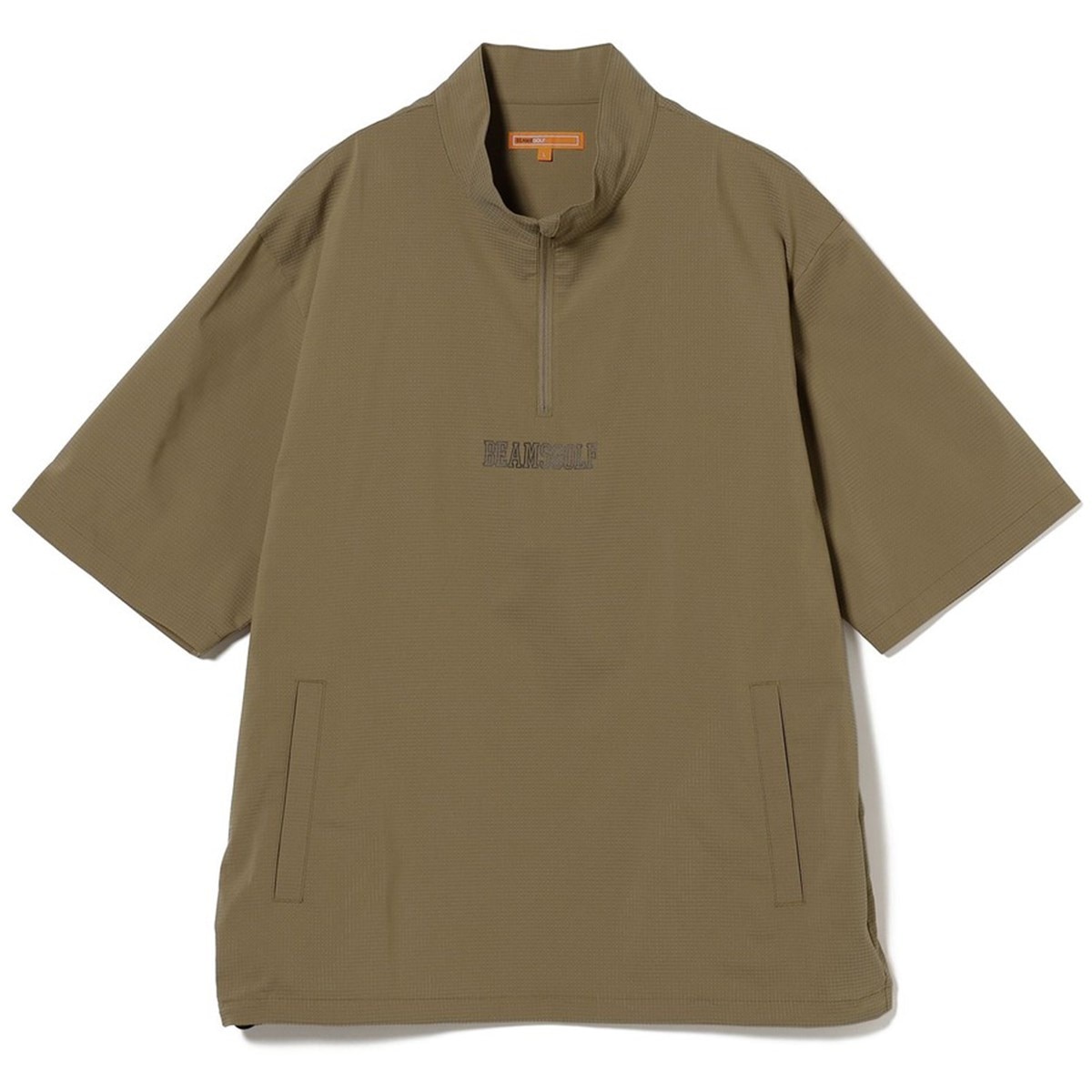 ORANGE LABEL ドットエア(R)ハーフジップ プルオーバー(半袖シャツ