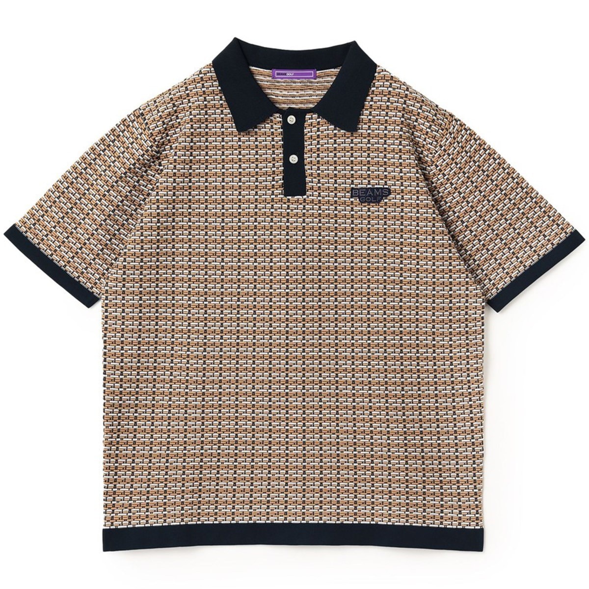 PURPLE LABEL タック編み ポロシャツ(半袖シャツ・ポロシャツ)|BEAMS