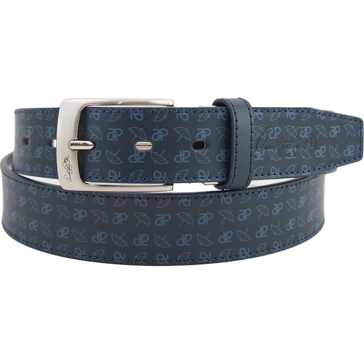 P&amp;D ベルト LEATHER PIN BUCKLE BELT WITH D-RING