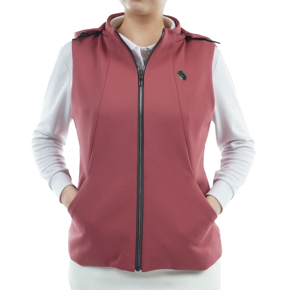 ランバンスポール　アウター　ベスト　レッド　ダウン ランバン スポール ベスト 通販｜GDOゴルフショップ