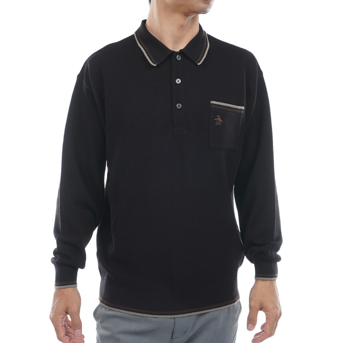 クラシックポロセーター(中間着(セーター、トレーナー))|Penguin by