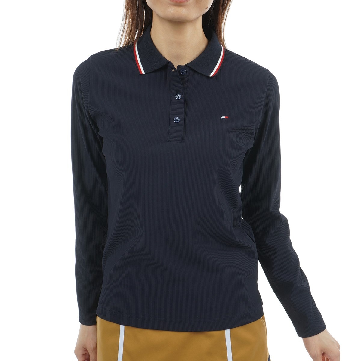 極美品　BRIEFING GOLF 長袖ポロシャツ　L 極美品 BRIEFING GOLF 長袖ポロシャツ L
