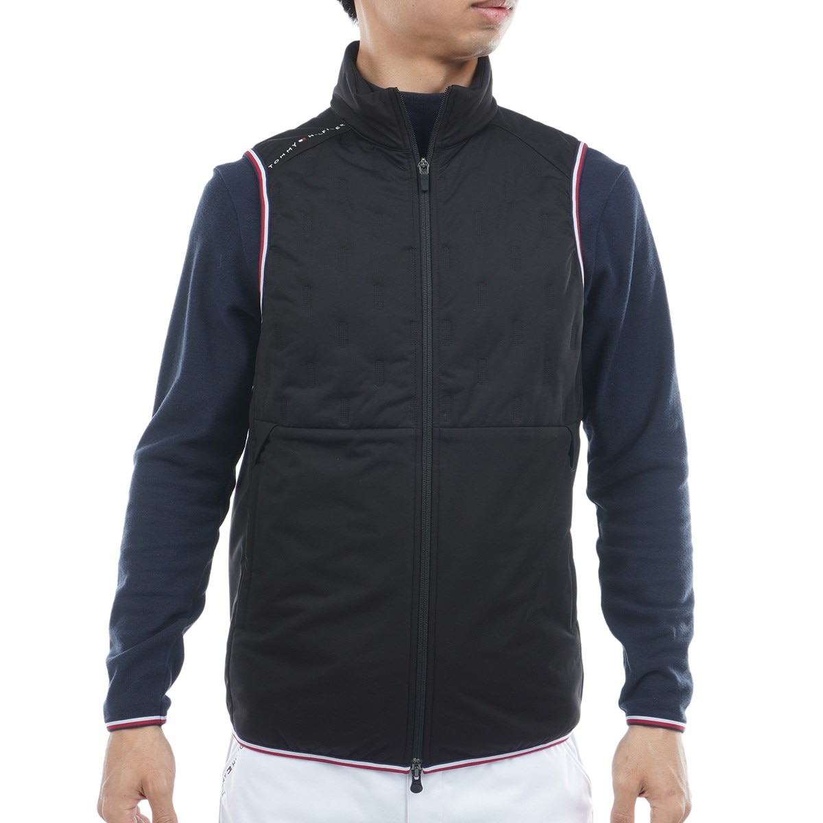 ストレッチ 高周波 中綿キルトベスト(ベスト)|TOMMY HILFIGER GOLF
