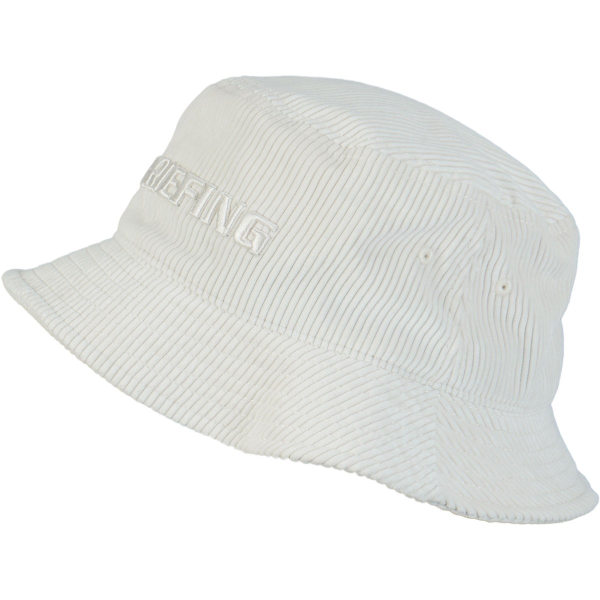 【新品・タグ付き】BRIEFING コーデュロイ ハット アイボリー L コーデュロイ ハット(【男性】その他帽子)|BRIEFING(ブリーフィング