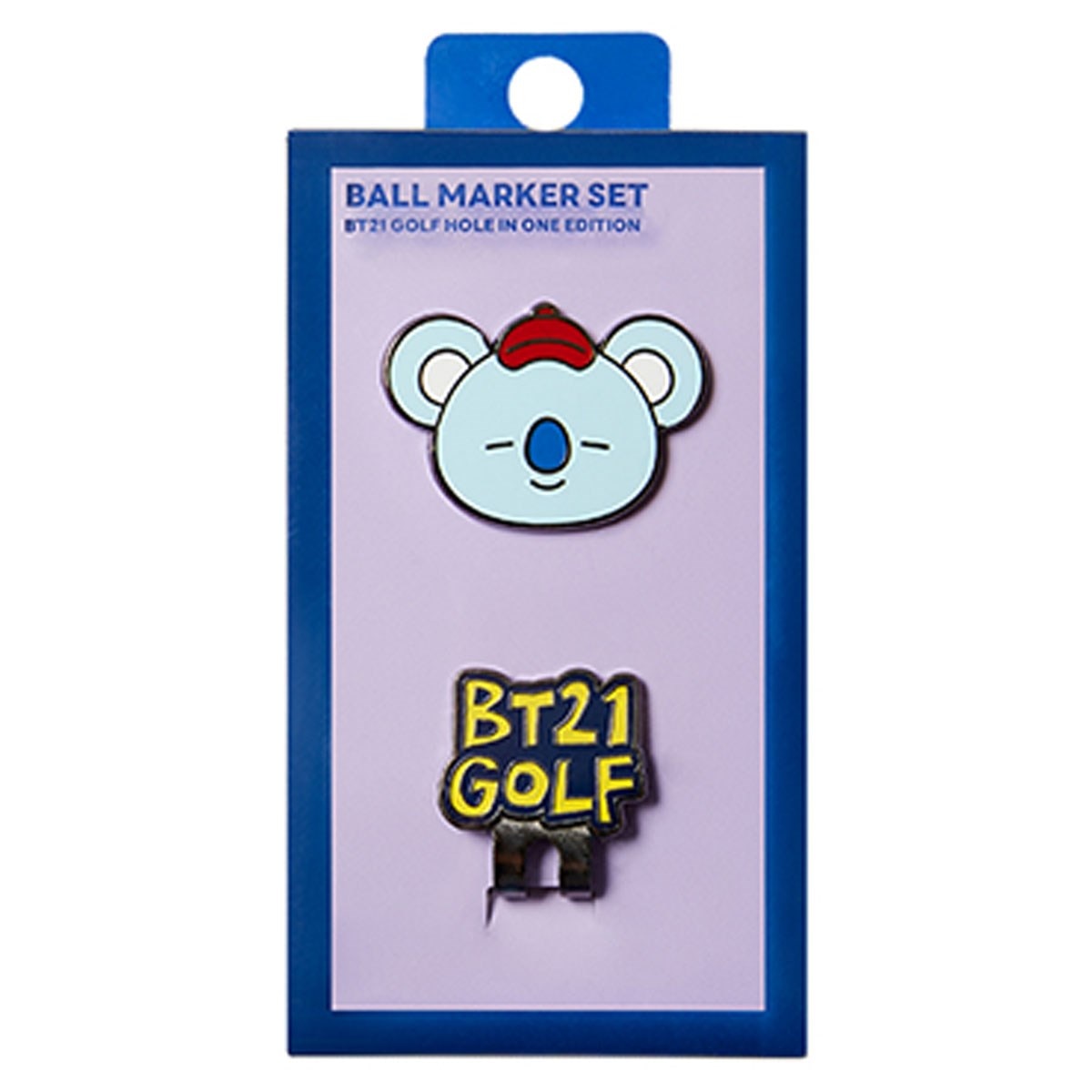 アウトレット】BT21 HOLE IN ONE ゴルフマーカー(マーカー)|その他