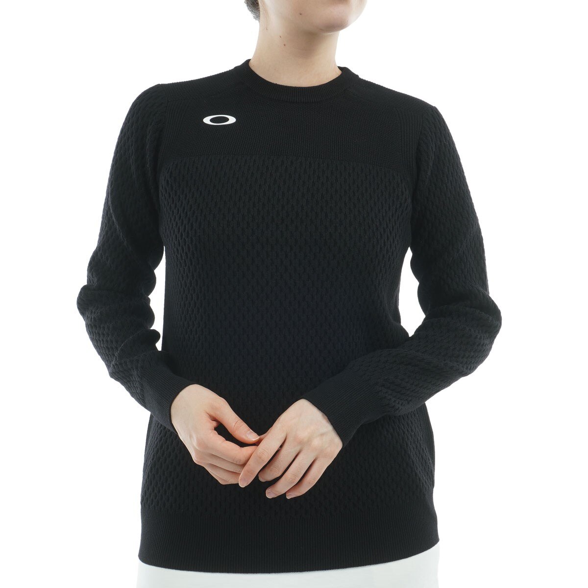 ストレッチ ELEVATE SURFACE クルーネックセーター レディス(中間着