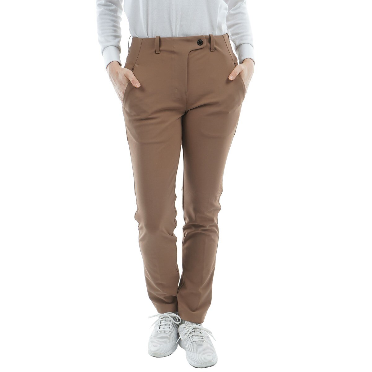 g-arc collection ストレッチ 裏起毛ボンディングロングパンツ