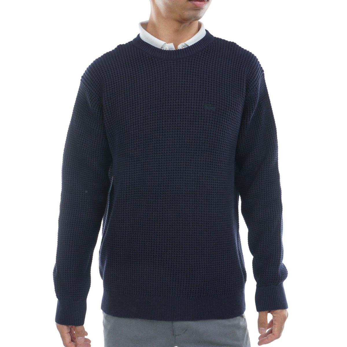 ワッフルセーター(中間着(セーター、トレーナー))|LACOSTE(ラコステ