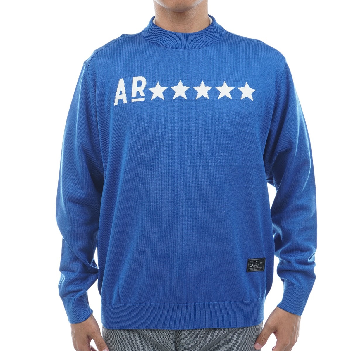 アルチビオ　archivio タートルネックセーター 黒白 アルチビオ archivio タートルネックセーター 黒白