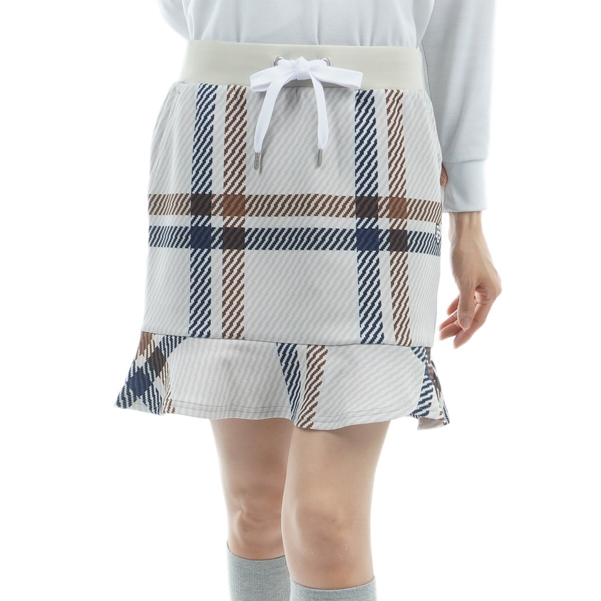 スパンダンボールメッシュスカート レディス(スカート)|PEARLY GATES