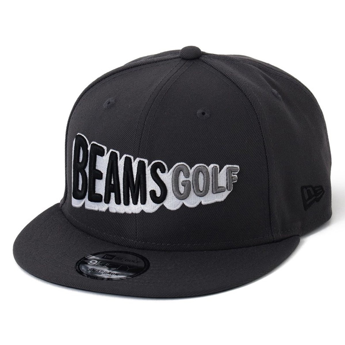 レア【ニューエラ×ビームス】別注コラボ Gロゴ スウェットキャップ ゴルフ 黒 NEW ERA - レア【ニューエラ×ビームス】別注コラボ Gロゴ