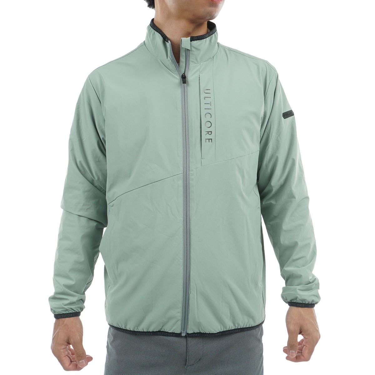 4Dimotion Fit Split ストレッチ ラグランスリーブ 前開きブルゾン