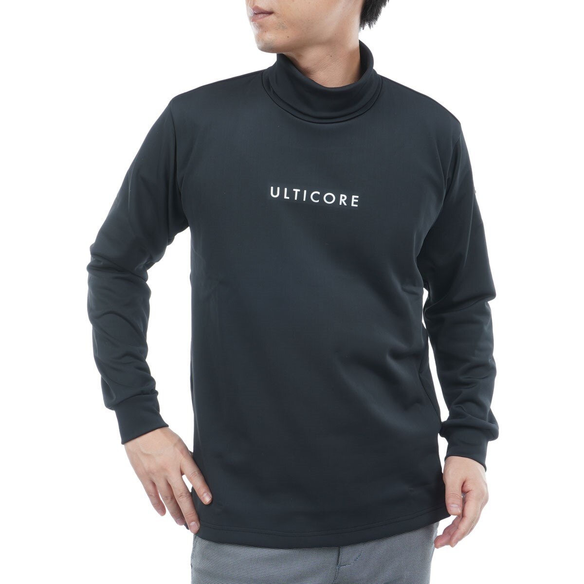 4Dimotion Fit Split 裏起毛 ストレッチ ラグランスリーブ