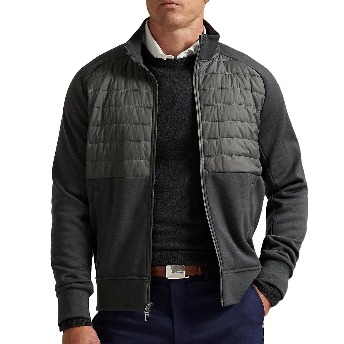 RLX ストレッチ ヘビーテック フルジップウールジャケット(アウター