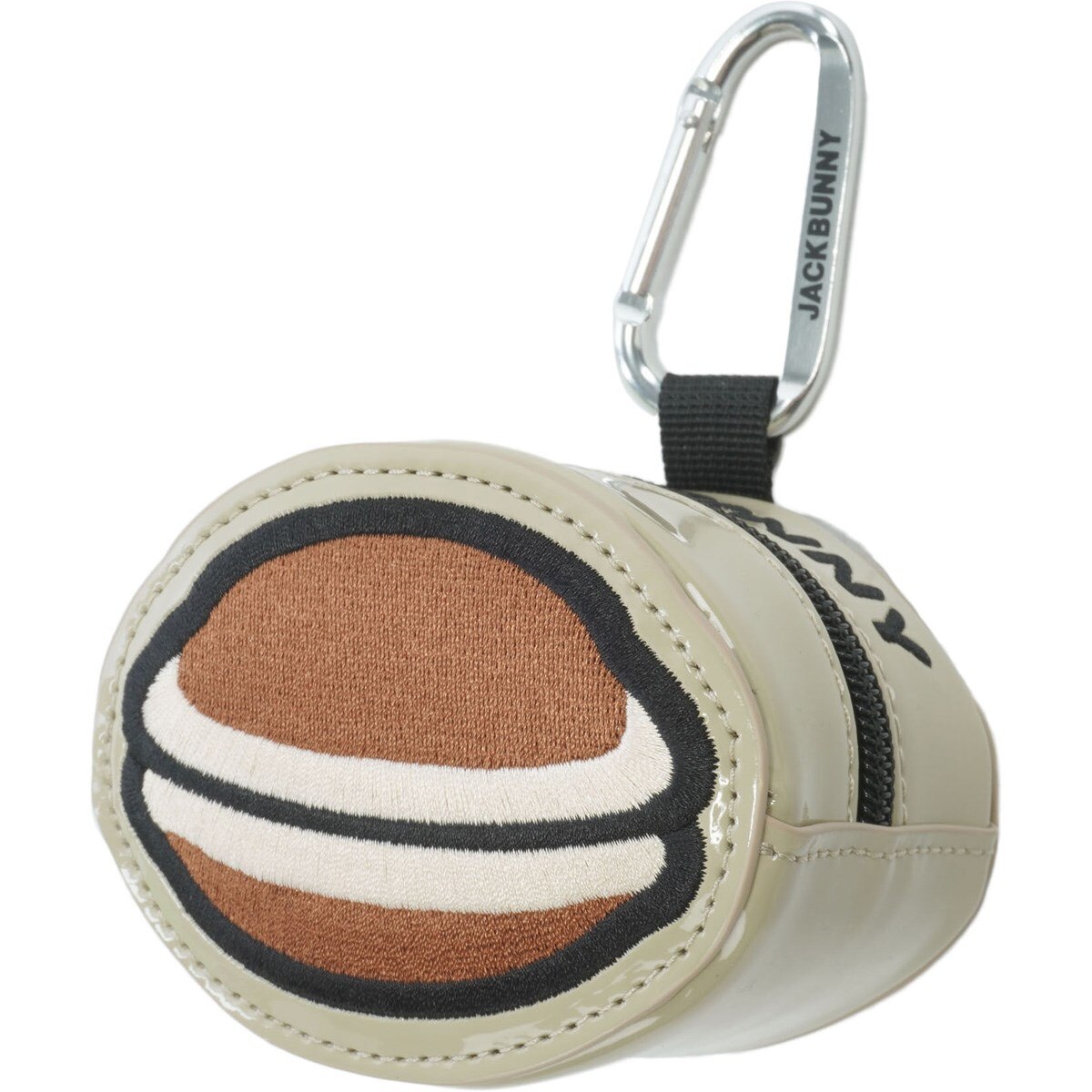 新春セール！　2回使用　ジャックバニー　ラウンドポーチ　2way シルバー 新春セール！ 2回使用 ジャックバニー ラウンドポーチ 2way シルバー