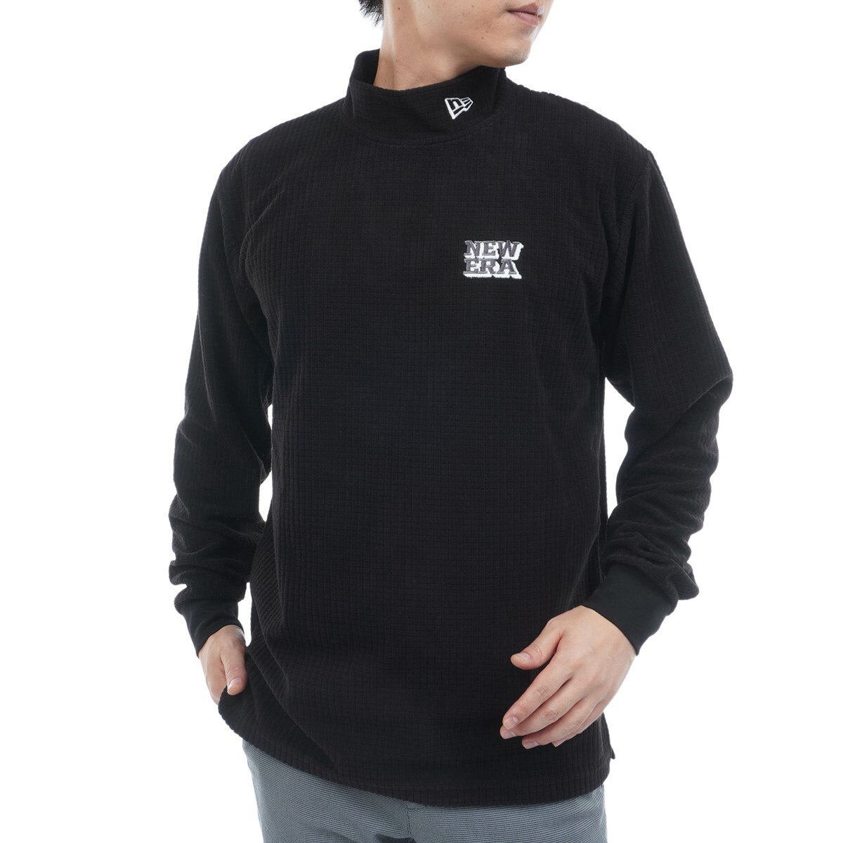 GF GRID FLEECE ハイネック長袖Tシャツ(長袖シャツ・ポロシャツ)|NEW