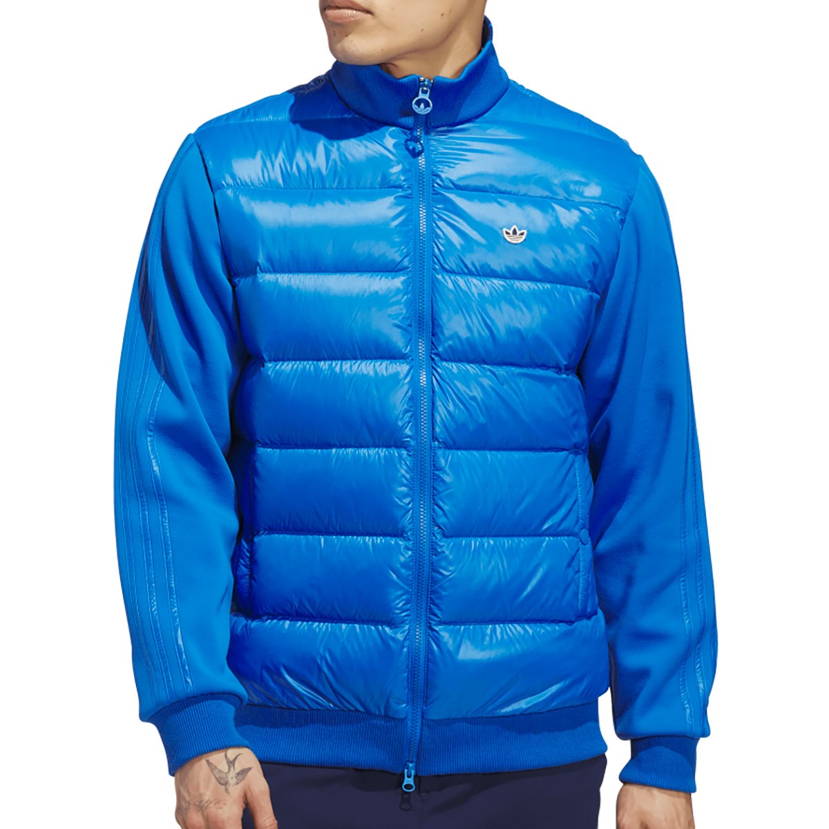 バック ビックトリフォイル フルジップ ダウンジャケット(アウター