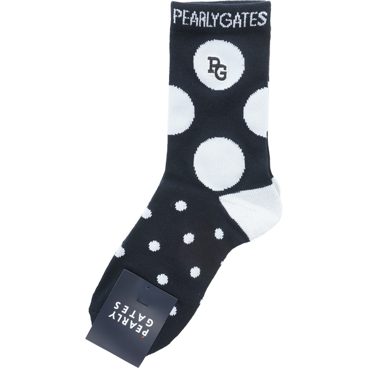 PEARLY GATES シャツ.ソックス.キャップ他St ANDREWS2点 アウトレット】マルチドットミディアムソックス(靴下)|PEARLY GATES