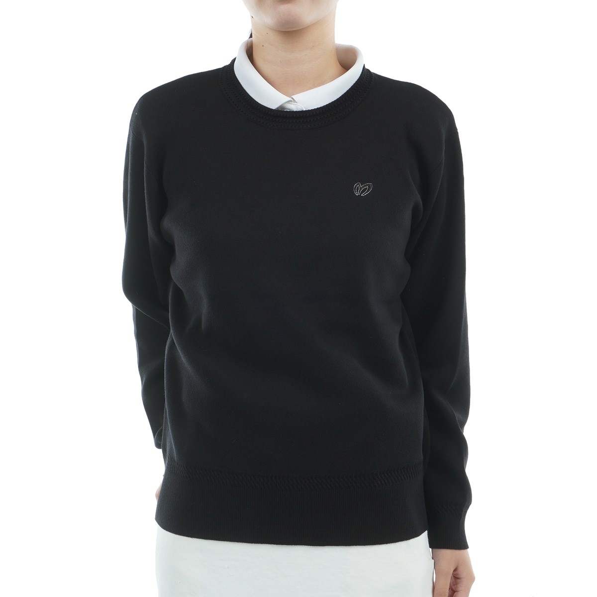 MEDITERRANEAN GIZA 丸首セーター レディス(中間着(セーター