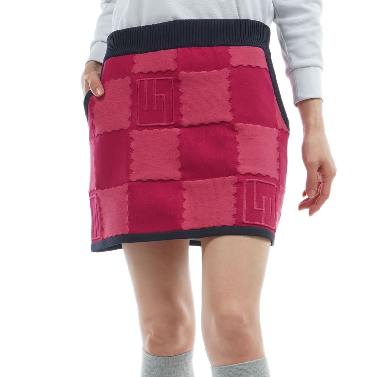 蓄熱裏地 撥水軽量ニットスカート レディス(スカート)|Loud Mouth Golf