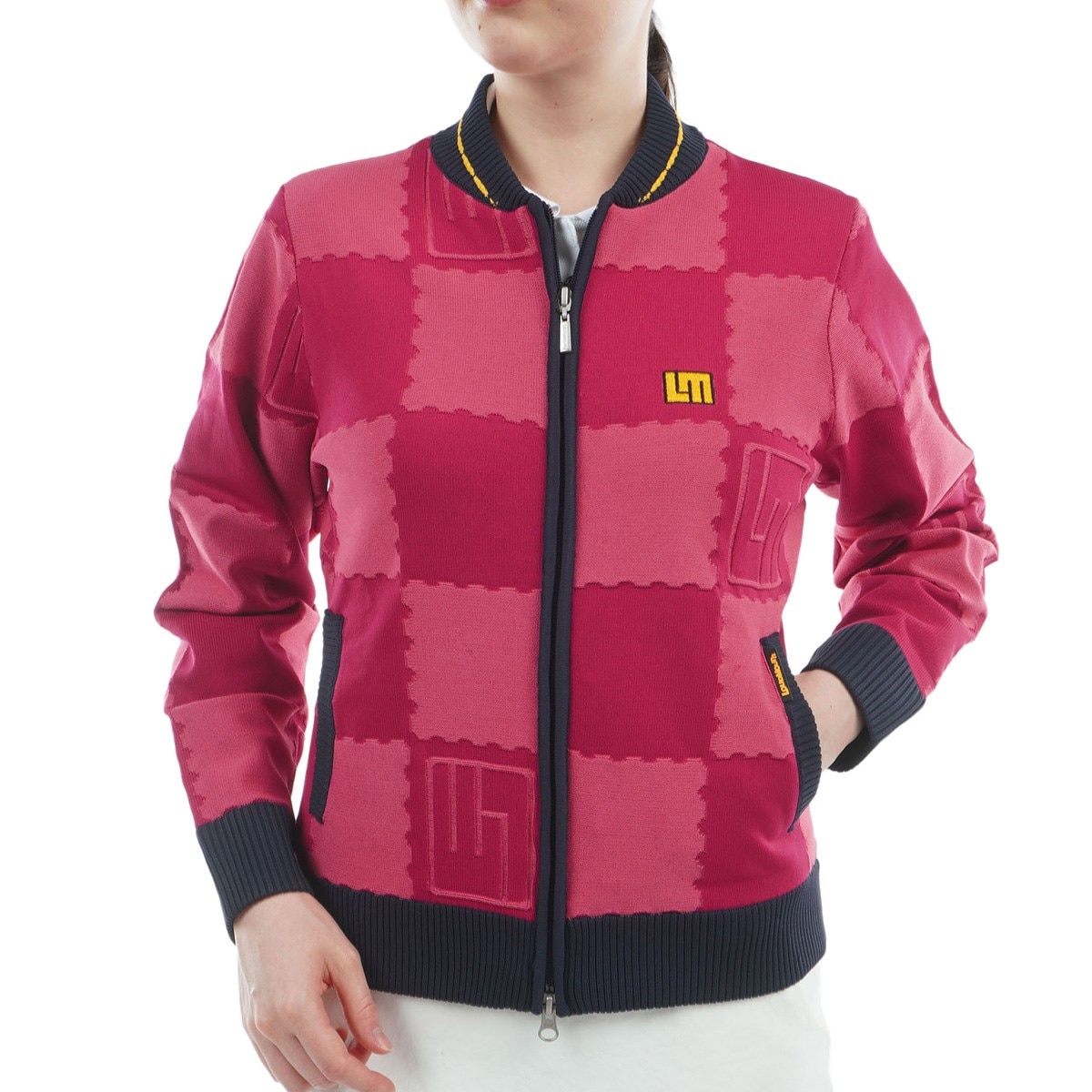 LOUDMOUTH 裏蓄熱軽量ニットジャケット f4z 大きいサイズ メンズ LOUDMOUTH (ラウドマウス) 裏蓄熱