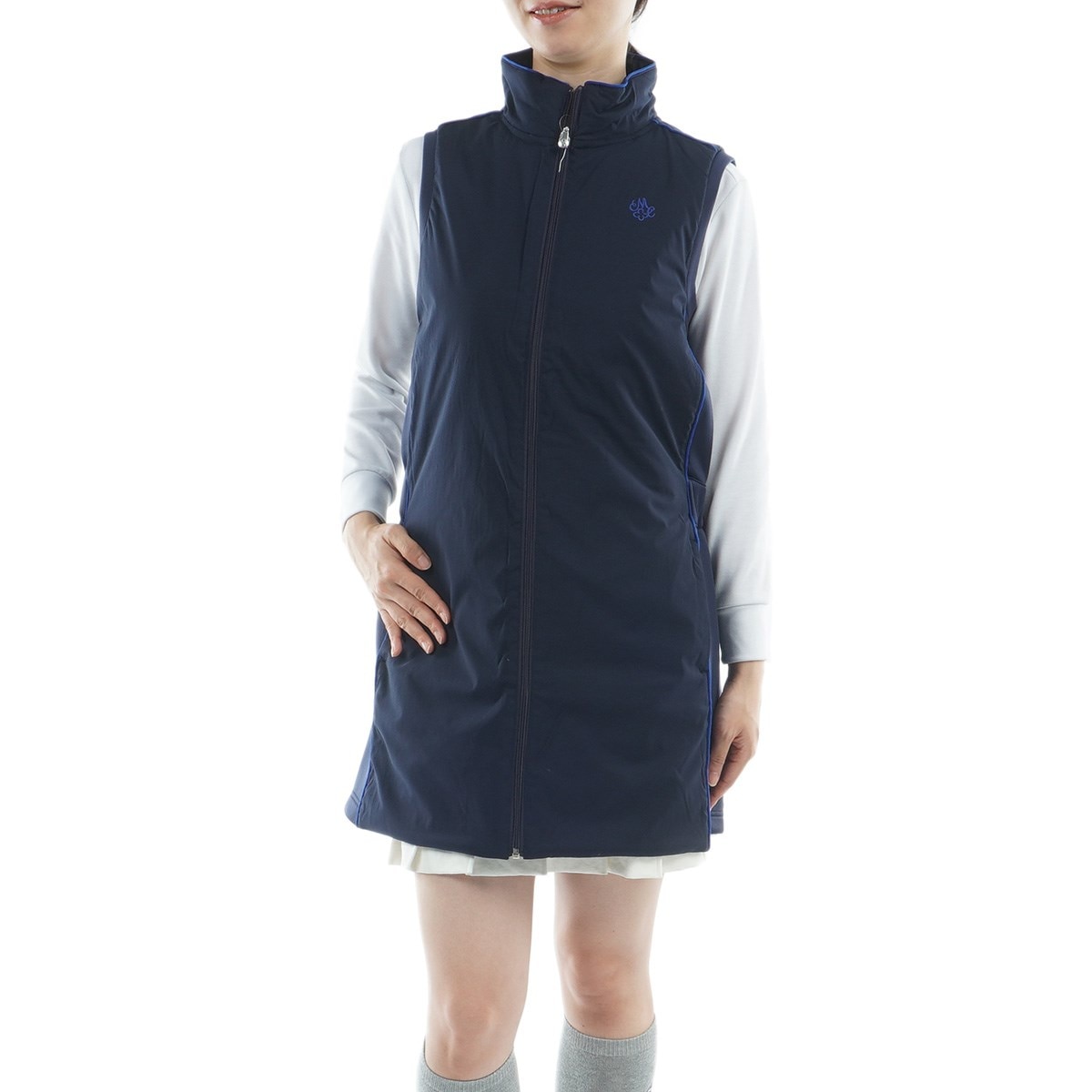 ハイブリッド ストレッチ 中綿ワンピースベスト レディス(ベスト