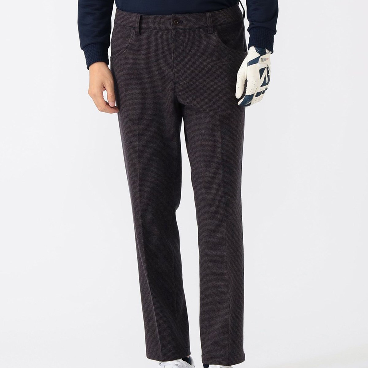 PURPLE LABEL ハウンドトゥース パンツ(ロングパンツ)|BEAMS GOLF
