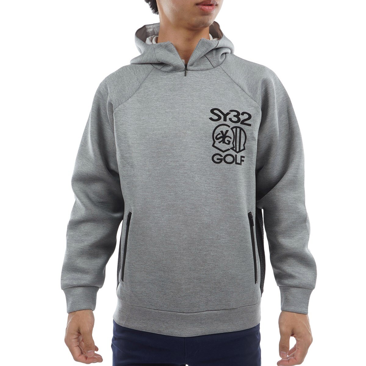 CARDBOARD EMBLEM プリントフーディー(中間着(セーター、トレーナー