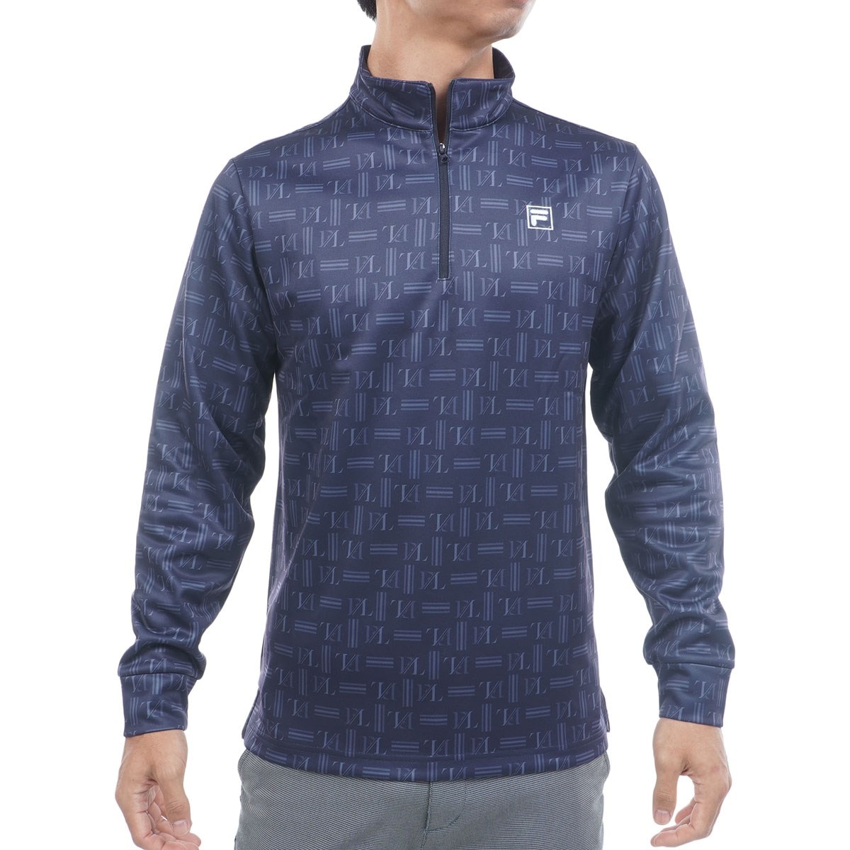 ハーフジップ裏起毛長袖シャツ(長袖シャツ・ポロシャツ)|FILA(フィラ