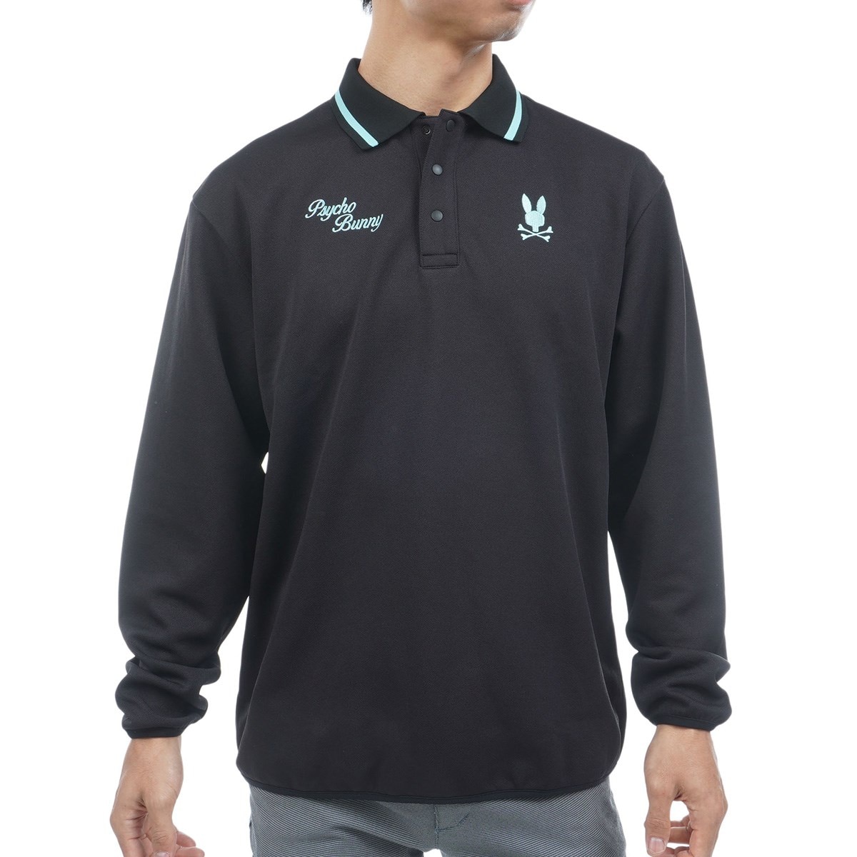 GOLF モダングラフィック 長袖ポロシャツ(長袖シャツ・ポロシャツ