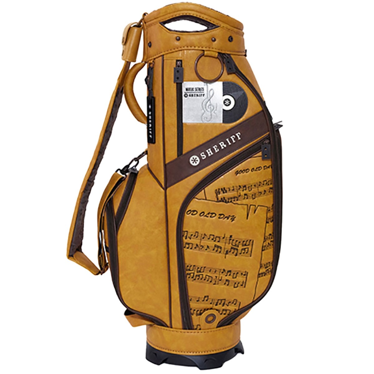 SHERIFFキャディバッグ ミュージックシリーズ キャディバッグ(【男性】キャディバッグ