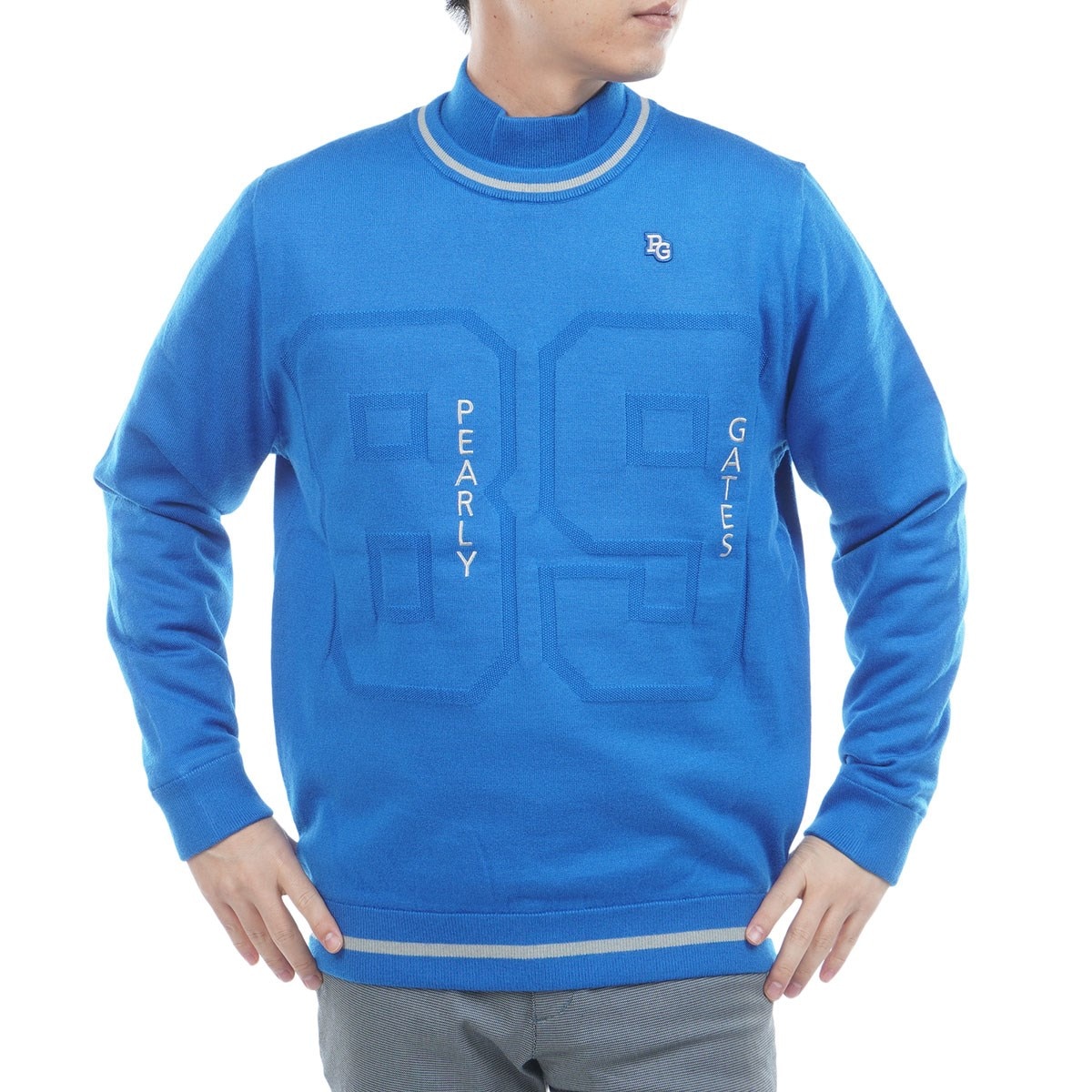 天竺×ストレッチ裏地＆地柄 ツインセーター(中間着(セーター