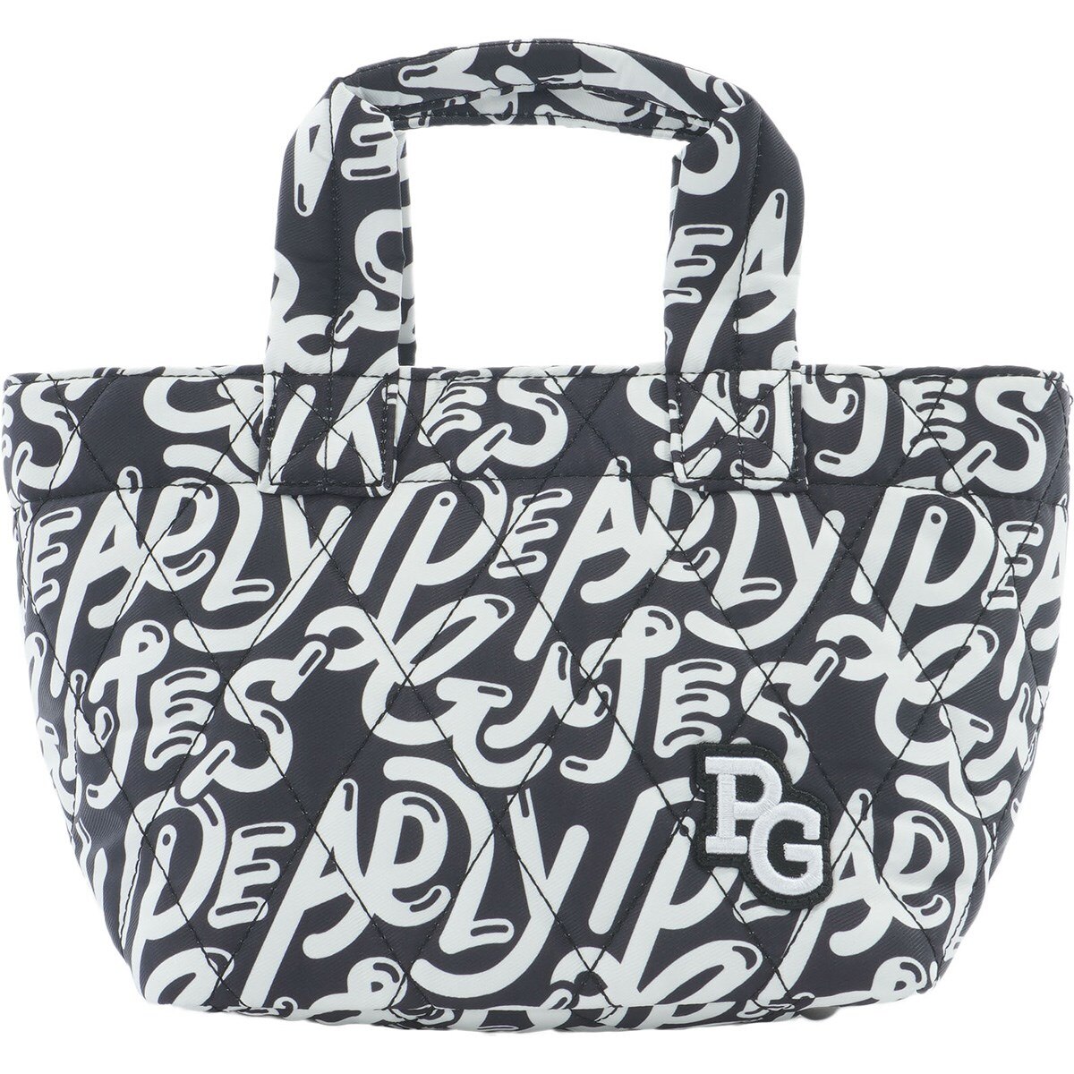 ぷにぷにロゴ柄カートバッグ(ラウンドバッグ)|PEARLY GATES(パーリー