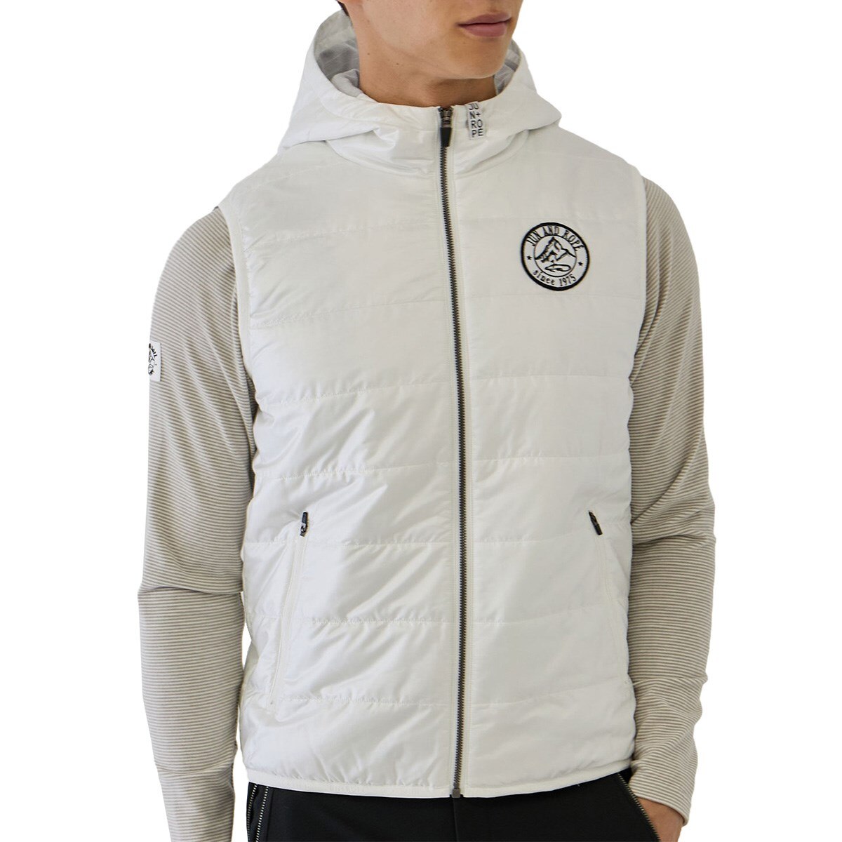 タフタ中綿入りベスト(ベスト)|JUN & ROPE(ジュン アンド ロペ