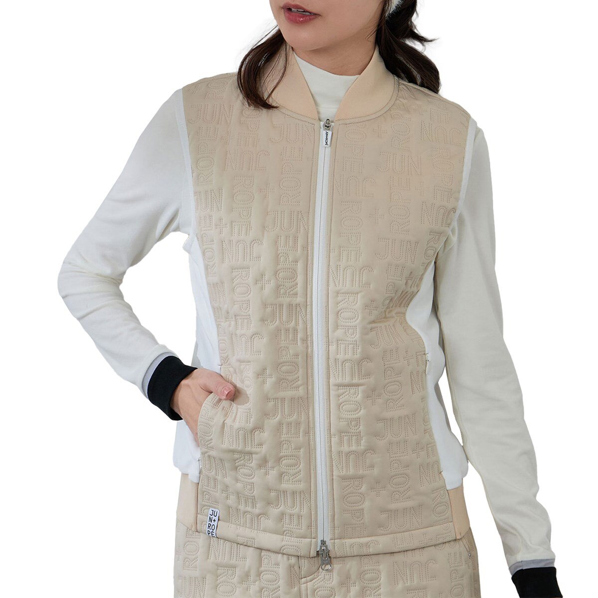 ピンソニック中綿ベスト レディス(ベスト)|JUN & ROPE(ジュン アンド