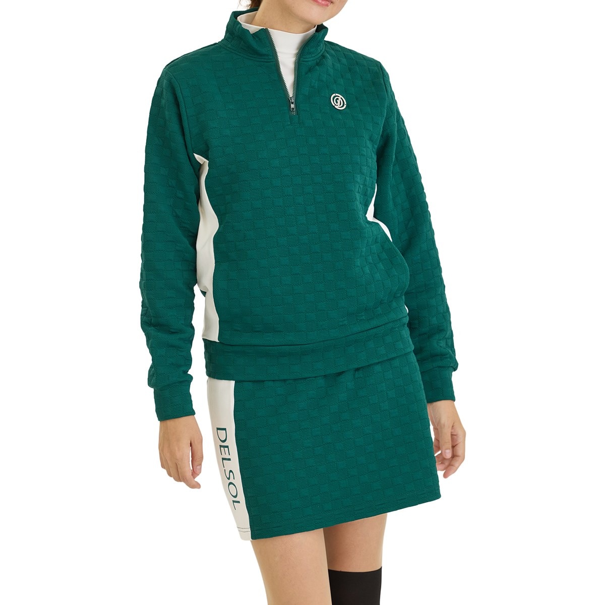 ハーフジップ リップルセットアップ レディス(【女性】その他福袋