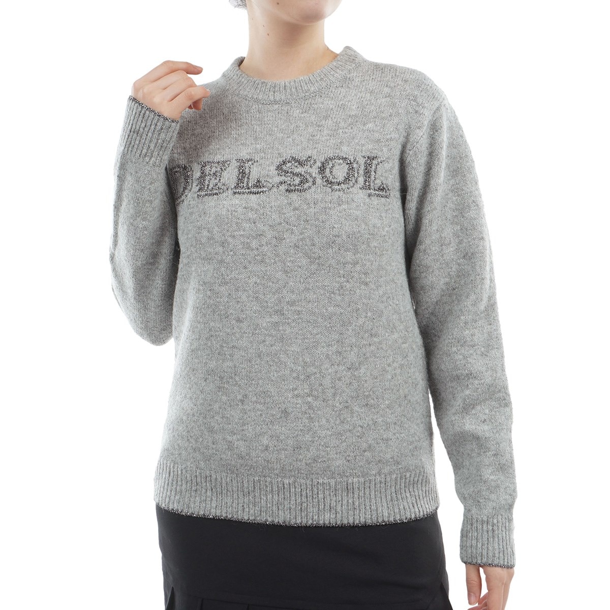 ブークレライク ロゴセーター レディス(中間着(セーター、トレーナー