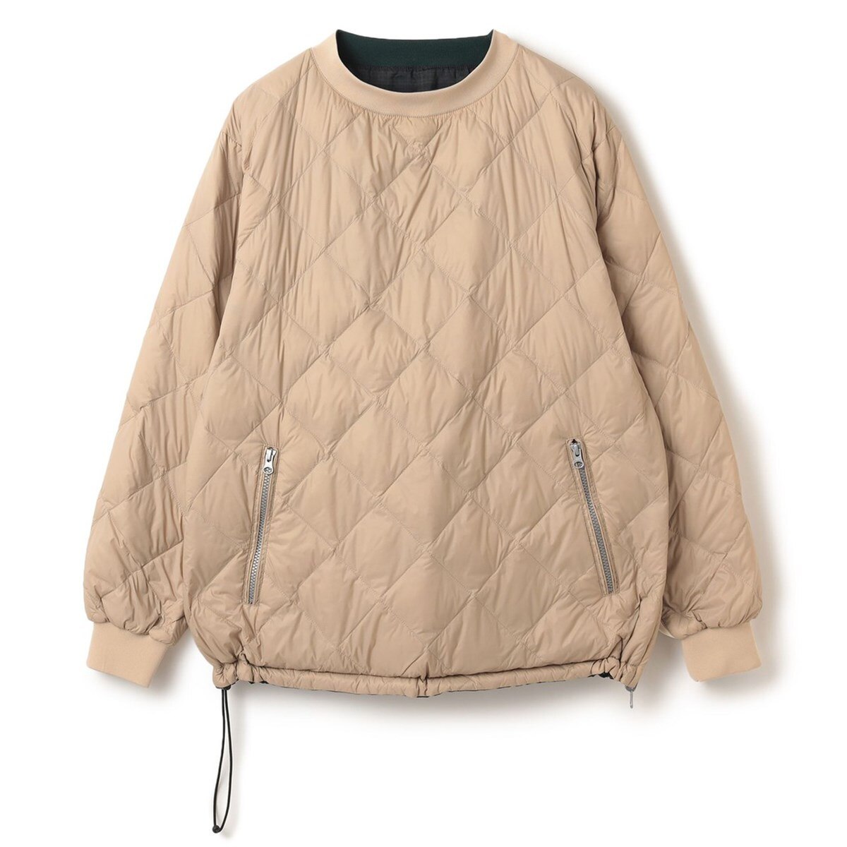 別注 TAION リバーシブル ダウン プルオーバー(中間着(セーター