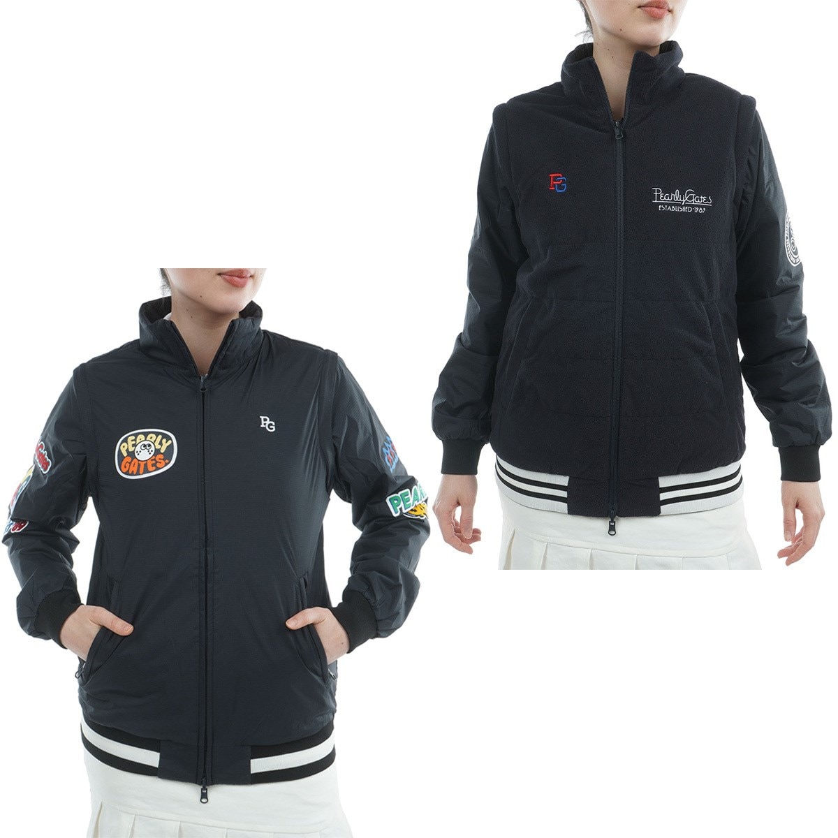 リバーシブル ストレッチリップストップ×超カルイシ 4WAYフルジップ