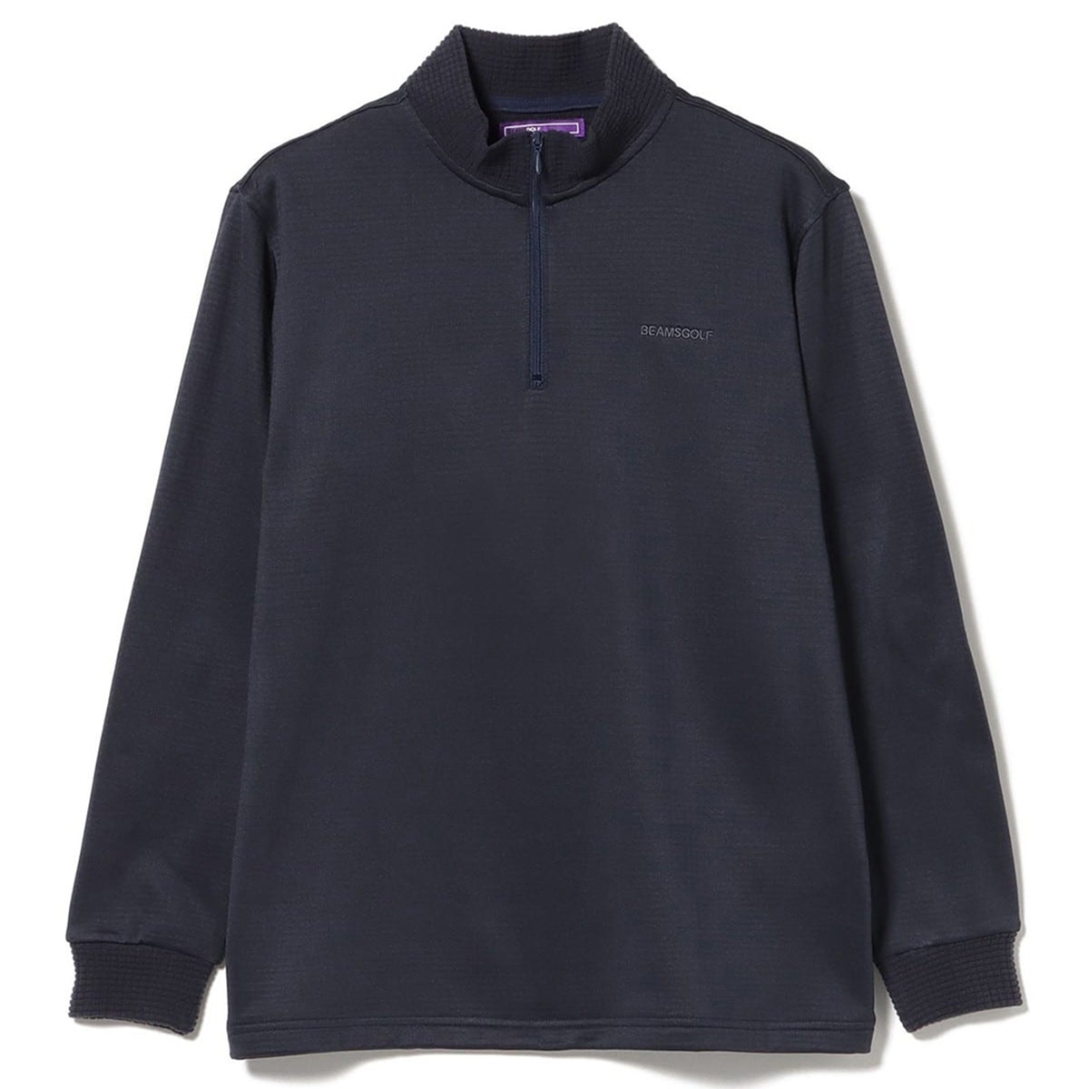 PURPLE LABEL ハーフジップ コード ロングスリーブ シャツ(長袖シャツ