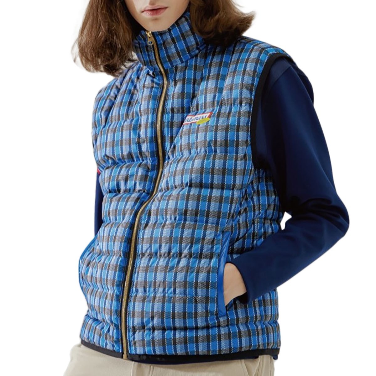 Samantha Thavasa ゴルフウェア　中綿　ダウン　ベスト　チェック チェック柄 グースダウンベスト(ベスト)|ANTOMARS(アントマース) の
